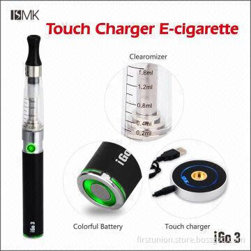 iGO3 E-cigarette with CE4 Transparent Atomizer, Up to 650 Puffs, New Arrival ISMK Series Product